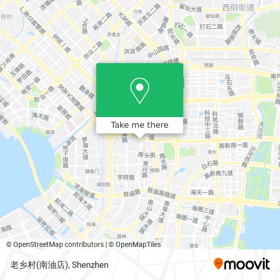老乡村(南油店) map