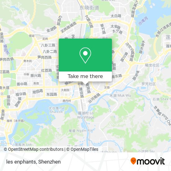 les enphants map