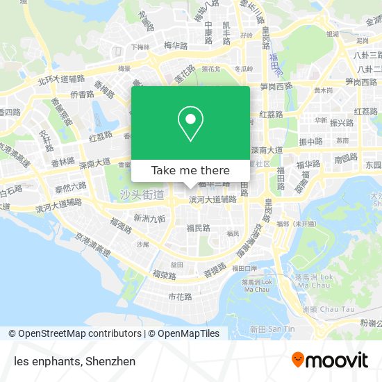 les enphants map