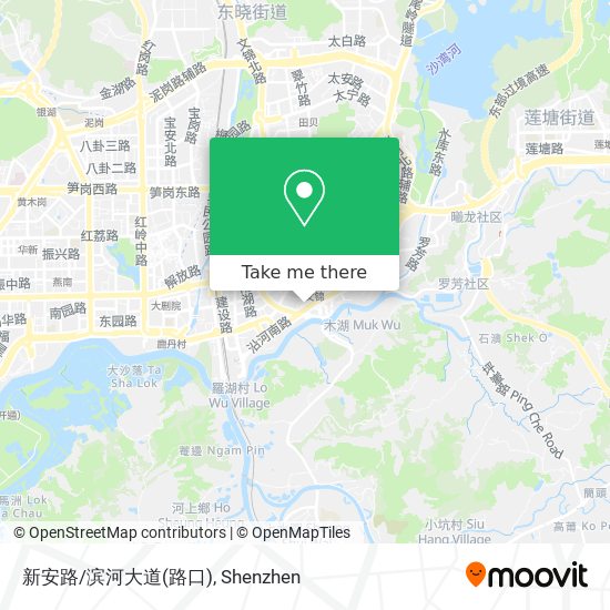 新安路/滨河大道(路口) map