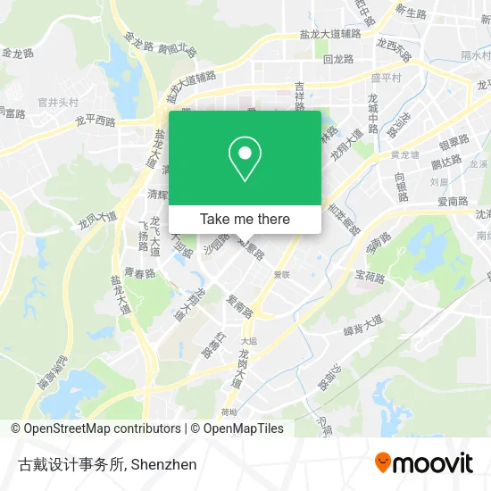 古戴设计事务所 map