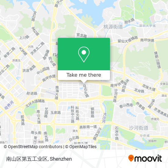 南山区第五工业区 map