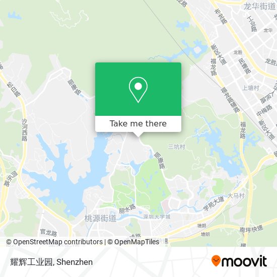 耀辉工业园 map