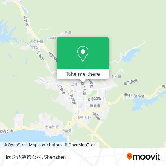 欧龙达装饰公司 map