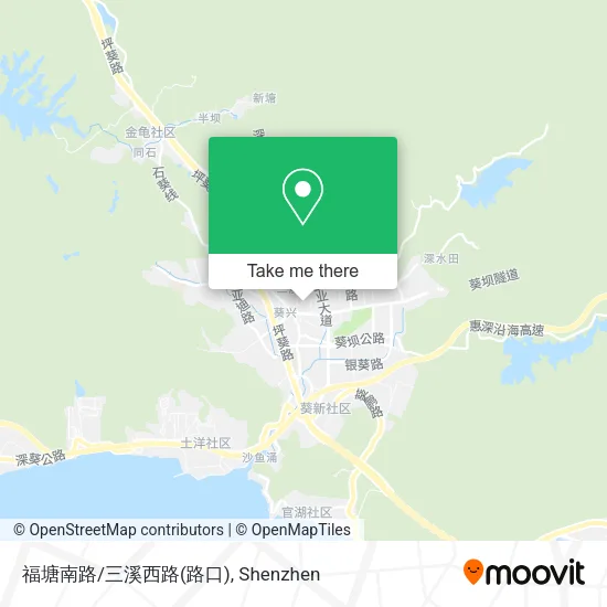 福塘南路/三溪西路(路口) map