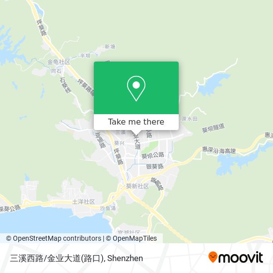 三溪西路/金业大道(路口) map