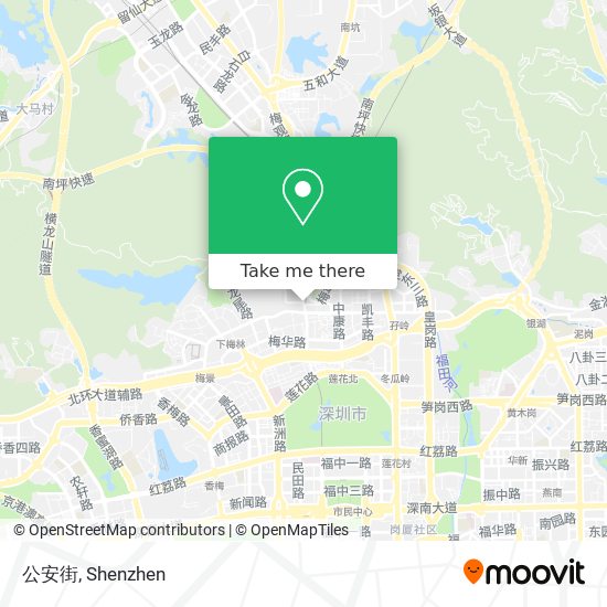 公安街 map