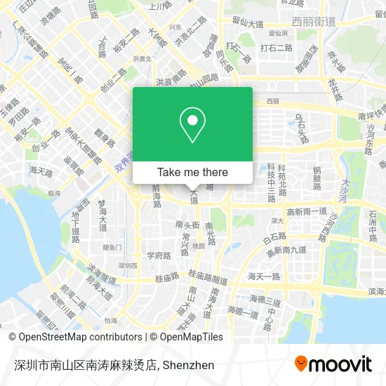 深圳市南山区南涛麻辣烫店 map
