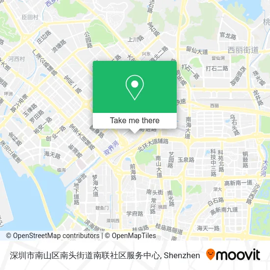 深圳市南山区南头街道南联社区服务中心 map