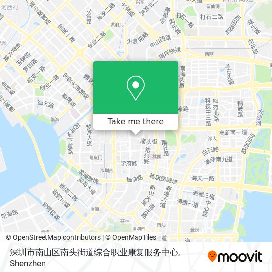 深圳市南山区南头街道综合职业康复服务中心 map