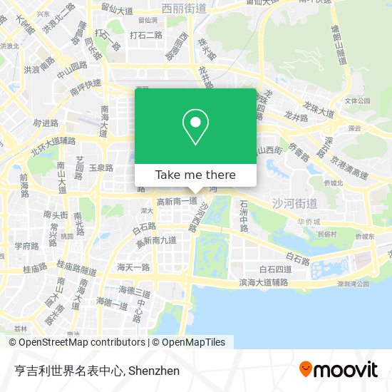 亨吉利世界名表中心 map