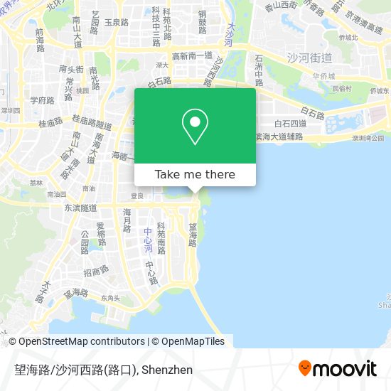 望海路/沙河西路(路口) map