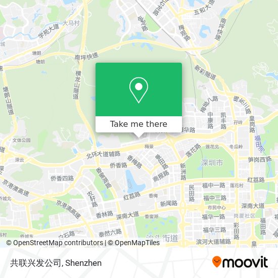 共联兴发公司 map