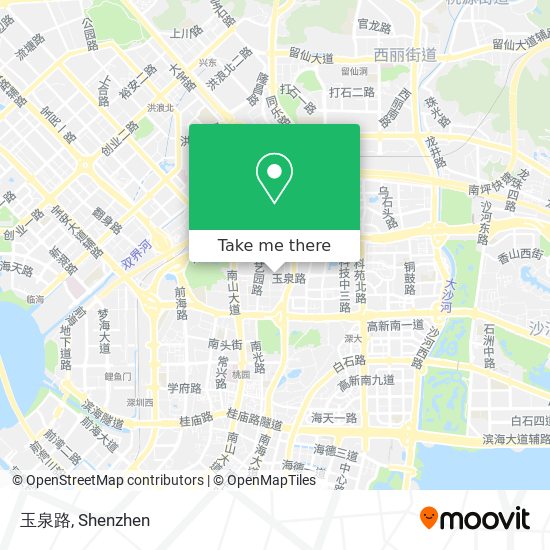 玉泉路 map