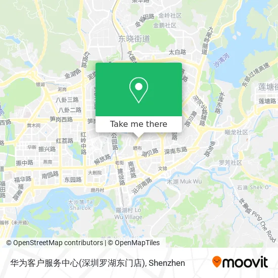 华为客户服务中心(深圳罗湖东门店) map