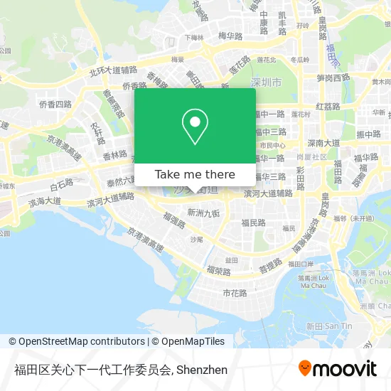 福田区关心下一代工作委员会 map