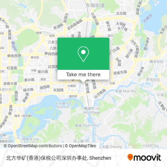 北方华矿(香港)保税公司深圳办事处 map