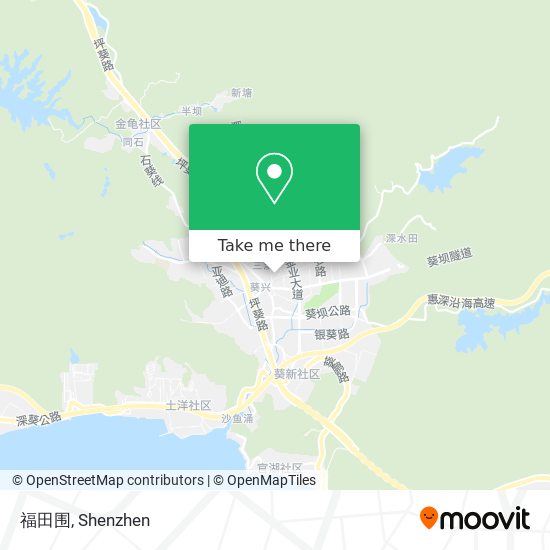 福田围 map