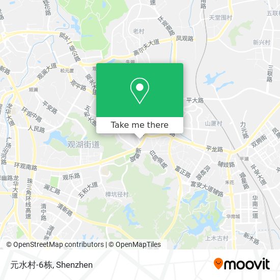 元水村-6栋 map