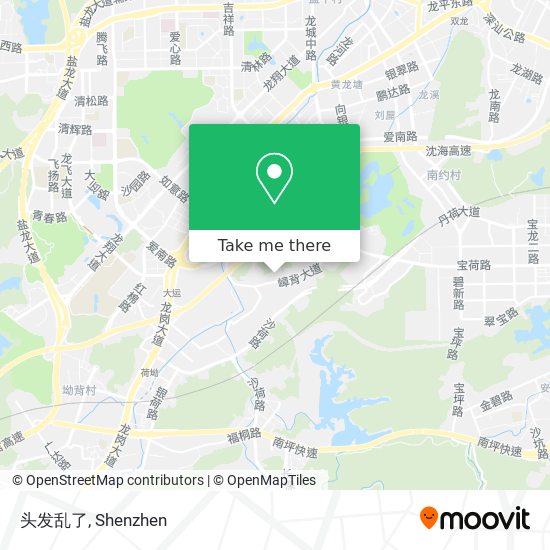 头发乱了 map
