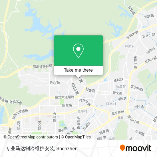 专业马达制冷维护安装 map