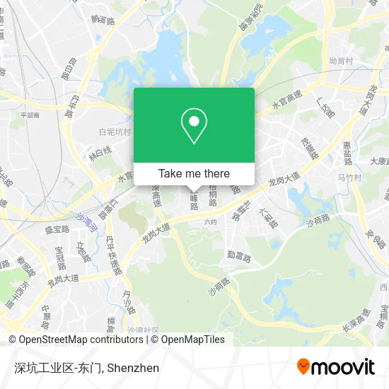 深坑工业区-东门 map
