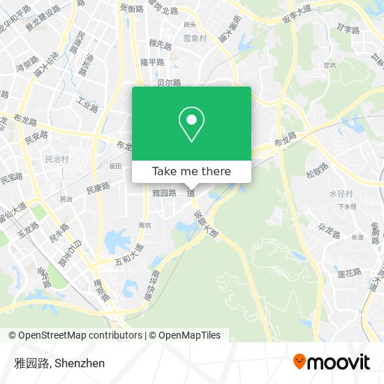 雅园路 map