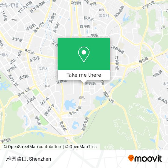 雅园路口 map