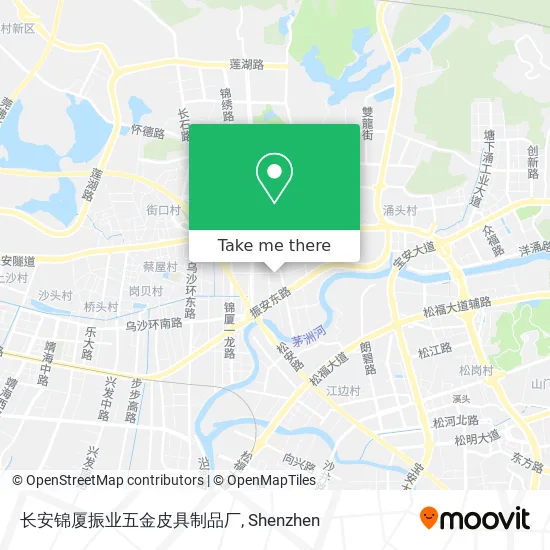 长安锦厦振业五金皮具制品厂 map