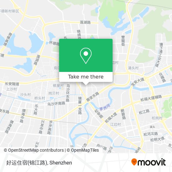好运住宿(锦江路) map