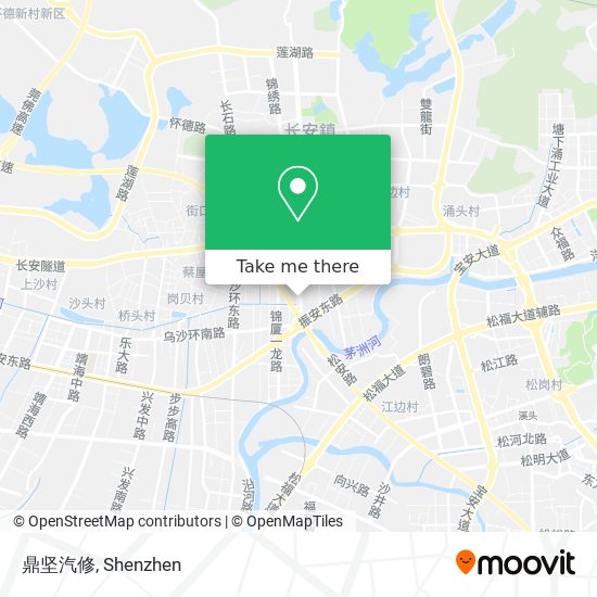 鼎坚汽修 map