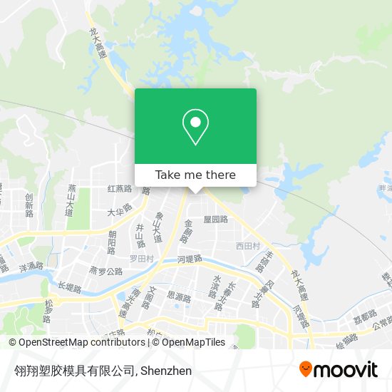 翎翔塑胶模具有限公司 map