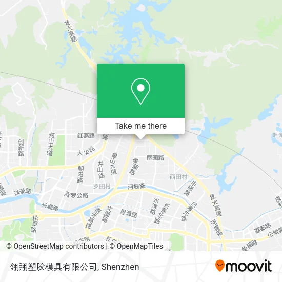 翎翔塑胶模具有限公司 map