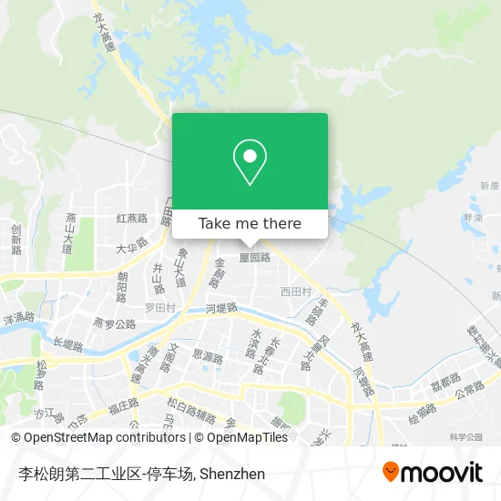 李松朗第二工业区-停车场 map