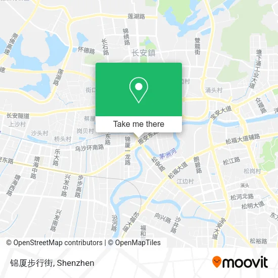 锦厦步行街 map