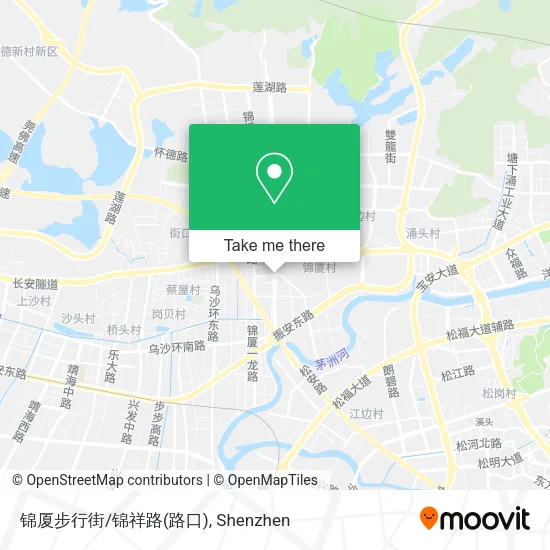 锦厦步行街/锦祥路(路口) map