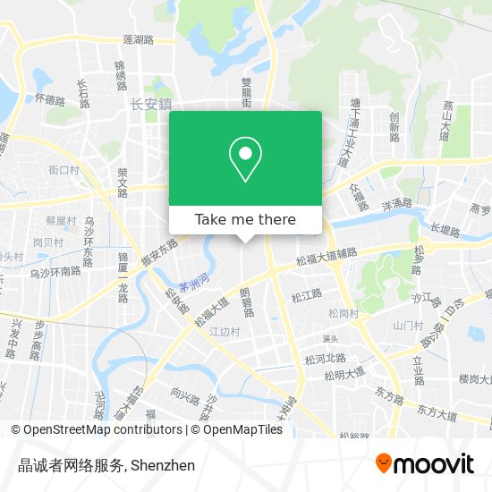 晶诚者网络服务 map