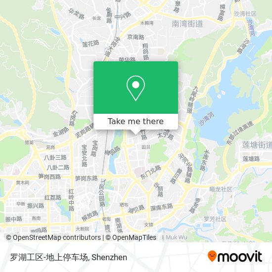 罗湖工区-地上停车场 map
