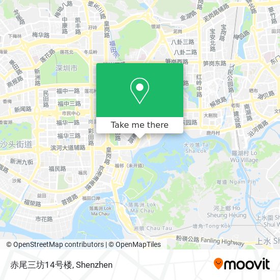 赤尾三坊14号楼 map