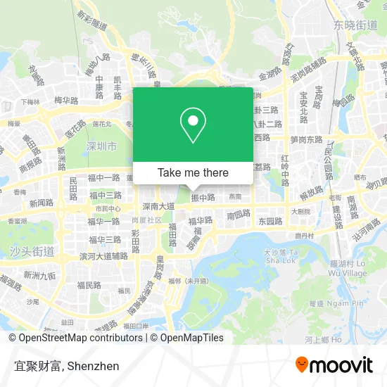 宜聚财富 map