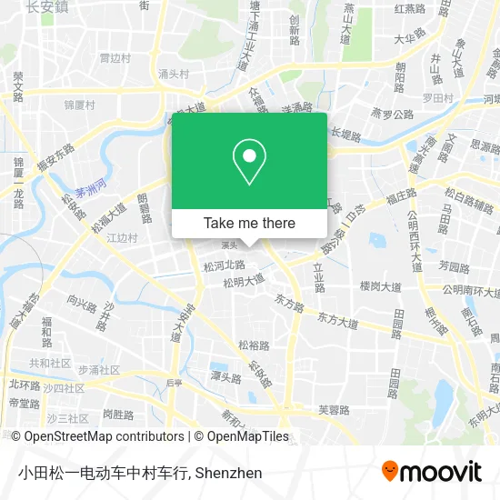 小田松一电动车中村车行 map