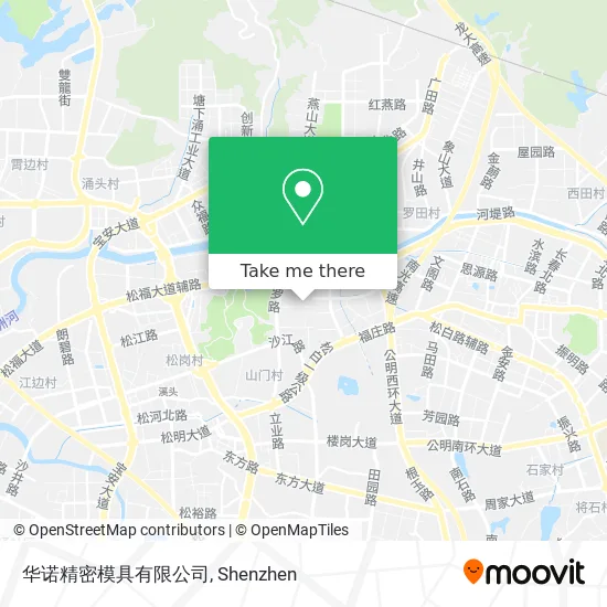 华诺精密模具有限公司 map