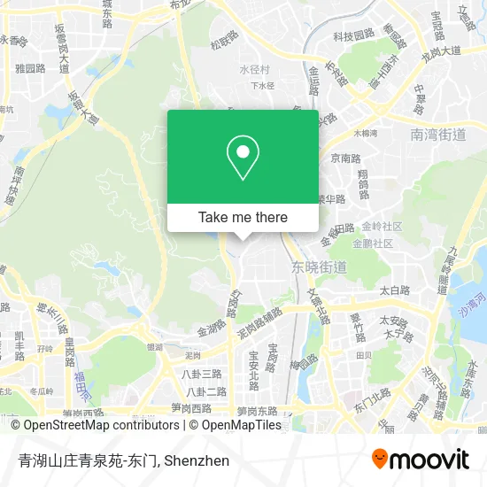 青湖山庄青泉苑-东门 map