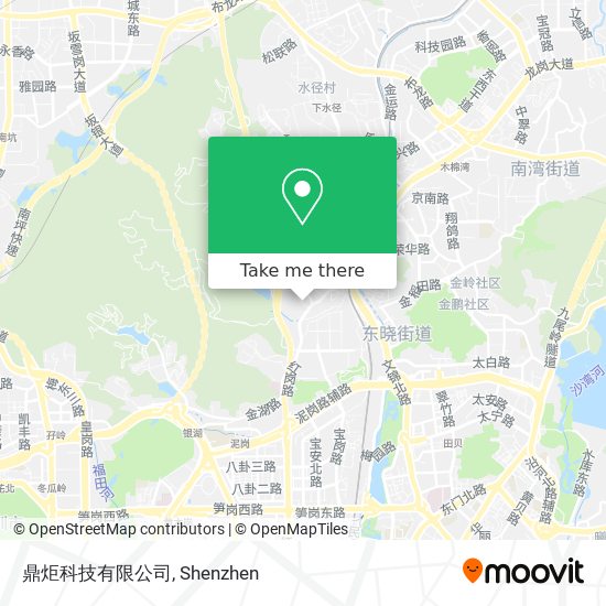 鼎炬科技有限公司 map