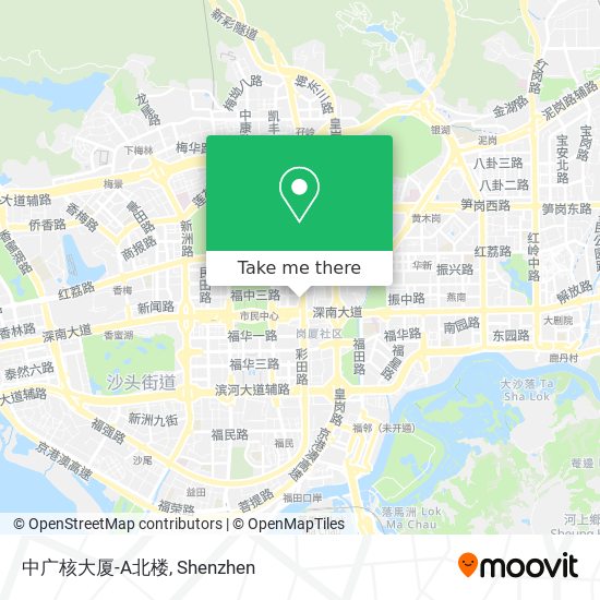 中广核大厦-A北楼 map
