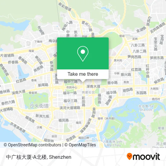中广核大厦-A北楼 map