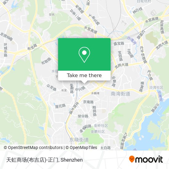 天虹商场(布吉店)-正门 map