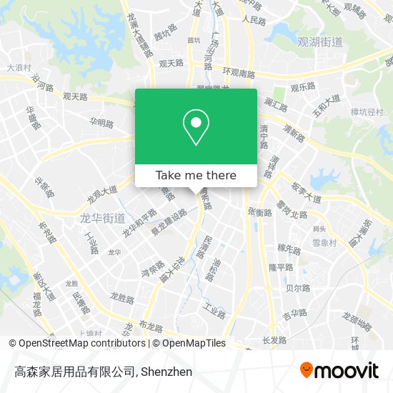 高森家居用品有限公司 map