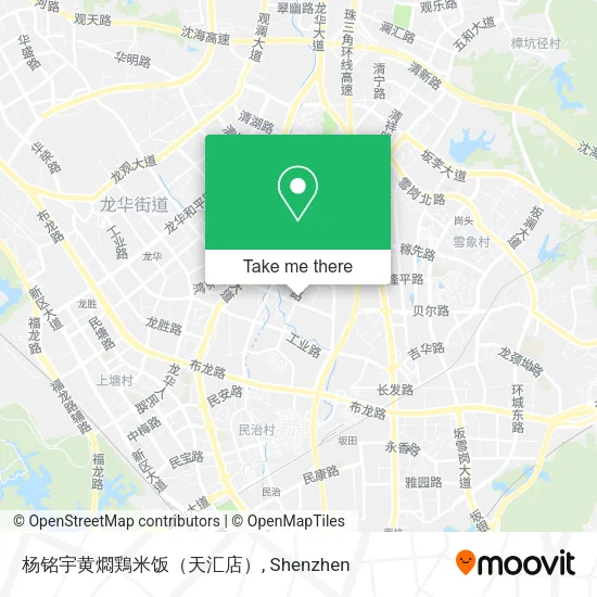 杨铭宇黄燜鶏米饭（天汇店） map