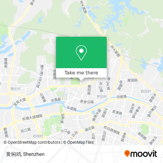黄焖鸡 map